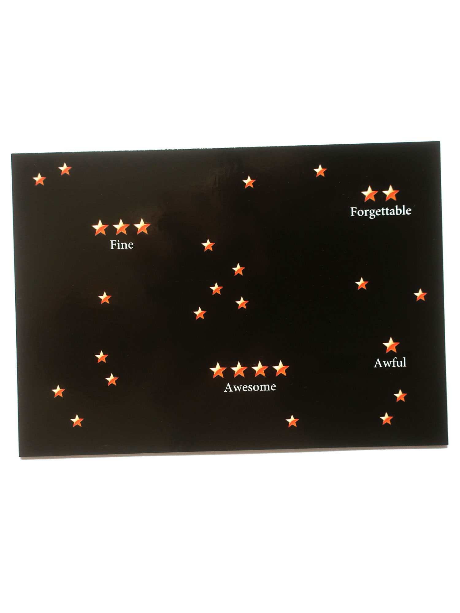 Claude Closky, ‘Starry Night,’ 2023-2026, Paris: Good Books. Set of 5 postcards, digital offset print on 350g card, 10,5 x 15 cm each. 